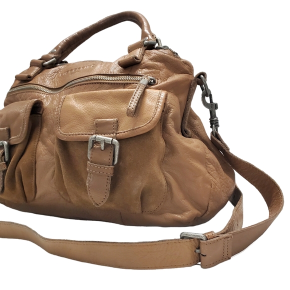 💥SOLD💥 LIEBESKIND Berlin Margo Botalato Leather Purse Handbag Hobo - Picture 3 of 15